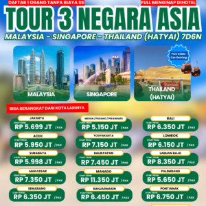 Tour 3 negara konsorsium nasional