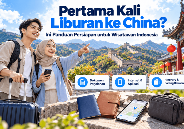 Pertama Kali Liburan ke China